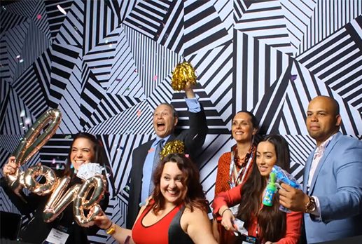 biz BizBash Live Fort Lauderdale Management Team Photo Booth